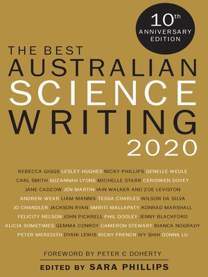cover image of The Best Australian Science Writing 2020